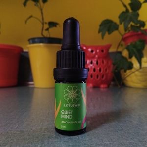 Lotus Wei Anointing Oil, Quiet Mind, 5ml...All-Natural Flower Blend!